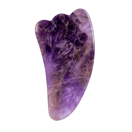 Amethyst Roller Set Heart Shaped Gua Sha Massager (Copie) (Copie)